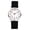 B, variant on Round Analog Watch for Women: Ladies' Quartz Wristwatch with Clear Arabic Numeral Scale Silicone Strap, Easy to Read for Leisure Business Gifts