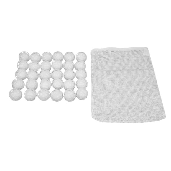 Balles de Filtre à Sablepour Aquarium,Filtre à Billes d'Aquariummédias de Filtration Nitrifiantspour Réservoir de Poissons Technologie de Percée de Balle de Filtre à Sable