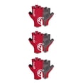 thumbnail image 4 of Guantes de medio Greeniant para senderismo de cuero PU transpirable ajustables para ciclismo Type1 NO1, 4 of 6