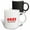 Multicolor, variant on 3drose, Zodiac Sign - Aries - Born to Lead Text, 11oz Two-tone Yellow Mug