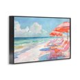 thumbnail image 2 of Stupell Industries Tropical Peach Beach Relaxing Chairs Black Framed Giclee Art, 18 x 12, by LSR Design Studio, 2 of 7