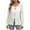 White, variant on Fall Cardigan Plus Size New Women's Cropped Cardigans Tie Front Casual Lightweight Long Sleeve Crochet Knitted Sweater Soft Fall Outfits White S