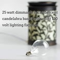 thumbnail image 3 of Jslinter G50 25 Watt Wax Warmer Bulbs for Full Size Scentsy Warmers, 6-Pack, 3 of 7