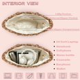 thumbnail image 5 of XYZCANDO Gingerbread Bow Quilted Shoulder Tote Bag Large Christmas Themed Winter Holiday Daily Use Bag Reusable Lightweight for Work Travel Gift for Women, 5 of 7