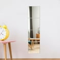 thumbnail image 3 of Full Length Wall Mirror Tiles,Glassless Mirror for Kids,Acrylic-12''x12''x8PCS,Home Gym Mirror for Bedroom,Living Room,Door, Unbreakable Frameless Mirror Wall Stickers(11.8'' x 11.8'' - 8PCS), 3 of 4