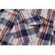 thumbnail image 5 of Brasil Dropshipping calidad camisa a cuadros hombres 100% algodón manga corta verano hombres camisas moda social negocios camisa para hombres AIOPESON camisa de mezclilla de algodón, 5 of 7