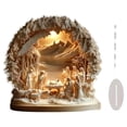 thumbnail image 1 of Acrylic Tabletop Stand 2D Cut with Base Inspirational Easter & Home Desk Ornament, 1 of 7