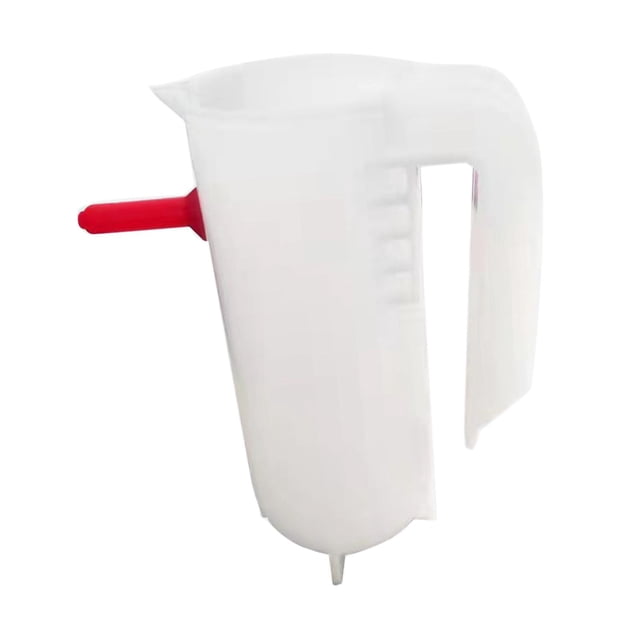 Taza de alimentación Zulema para cordero 800 ml plástico blanco Zulema alimentador de leche