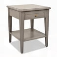 thumbnail image 6 of Dauphin Storage Shelf Side Table - Gray Cashmere Wood | Ample Storage & Durable, 6 of 10