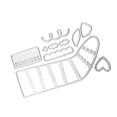 thumbnail image 4 of jifeng Christmas Cutting Die Scrapbooking Template Handcraft Stencil Christmas Stencils C, 4 of 9