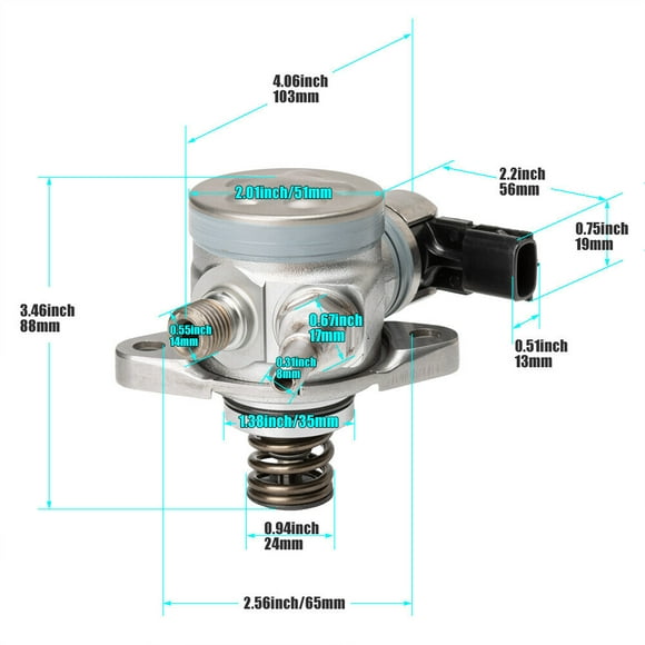 High Pressure Fuel Pump 16630-7214R for Dacia H5F 404 - for Dacia Duster 1.2 TCE 130