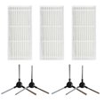 thumbnail image 1 of Spare Side Brush Filter Kit For RobZone Duoro X-Clean Robot Vacuums Accessories, 1 of 8