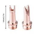thumbnail image 3 of Weloille Handheld Welding Nozzle Super Powerful Weiye Welding Machine Accessories Lens Welding Copper Nozzle Nozzle Wire Guide Nozzle Wire Feeding Nozzle, 3 of 4