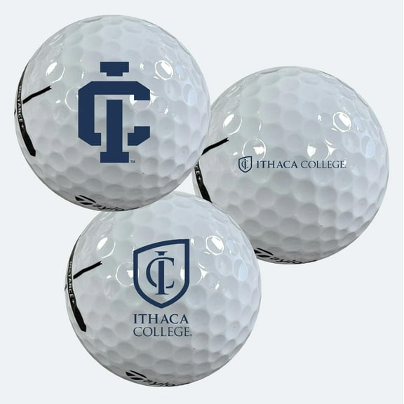 Ithaca Bombers Logo Edition Taylormade Distance Golf Balls 12-Pack (Dozen)