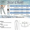 thumbnail image 2 of Xmyrz Pants For Women Christmas Print Sweatpants Fleece Drawstring Pocket Comfort Loose Outdoor Lounge Pants Casual Trouser, 2 of 3