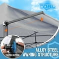 thumbnail image 5 of SANOPY 10x30 Outdoor Commercial Canopy, Waterproof and Sunshade Canopy with Awning Eaves for Street Commercial Event, Heavy Duty Pop Up Canopy, White, 5 of 8