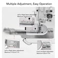 thumbnail image 3 of Platform Machine Quilting Guide, Rust Prevention Auxiliary Fixed Quilting Guide Stainless Steel  For Fabric Width For Industrial, 3 of 8