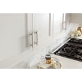 thumbnail image 2 of Amerock Winsome 3-3/4 inch (96mm) Center-to-Center Polished Nickel Cabinet Pull, 2 of 3