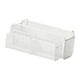 thumbnail image 1 of Cesta de metal para colgar, soporte para teléfono, mesita de noche, oficina, dormitorio, resistente Blanco L con cesta, 1 of 7