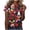 #141-Red, variant on Haivin Women’s Graphic Print T Shirt Casual Short Sleeve Vintage Style Tee Top for Travel Daily Lounge Outdoor Wear