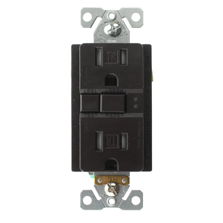 Eaton 15-Amp 125-volt Tamper Resistant Residential/Commercial Duplex Switch  Outlet, White in the Electrical Outlets department at