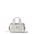 thumbnail image 5 of Madden NYC Women's Cargo Barrel Bag, Silver, 5 of 6