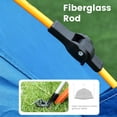 thumbnail image 5 of 2-4 Person Instant Camping Tent, Easy Automatic Pop up Tents for Camping/Outdoor/Beach/Hiking/Traveling,Blue, 5 of 9