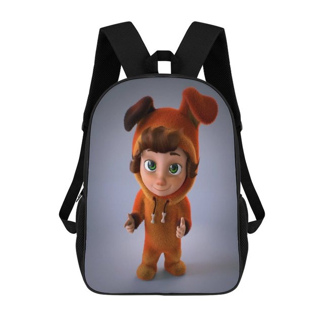 Dave y Ava-theme Backpack, Campus style schoolbag Bookbag with Adjustable Shoulder Straps And Large Zip Compartment, Unisex Travel Bags.