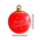 thumbnail image 3 of Bola Inflable De Navidad Bolas de juguete navideñas de 60 cm con luces LED, bolas iluminadas grandes, decoraciones para árboles de Navidad, 3 of 5