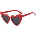 thumbnail image 1 of Gafas de sol en forma de corazón para mujer,Vintage Cat Eye Mod Style Retro Kurt Cobain Gafas, 1 of 4