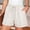 White, variant on HOMBOM Khaki Shorts for Women with Pockets Relaxed Fit Beach High Waisted Solid Color Lightweight Ladies Shorts