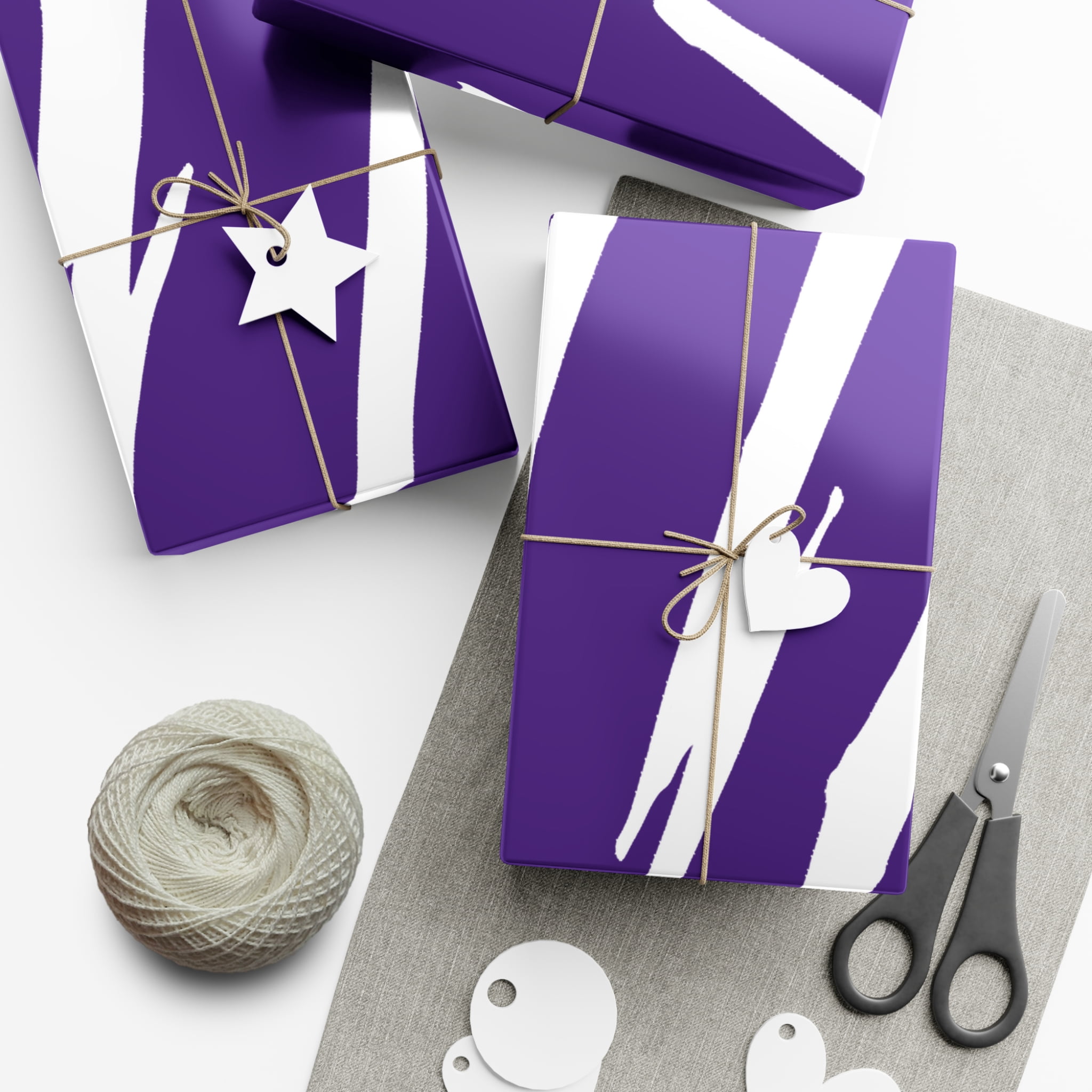 Effete Feline Claw Marks Scratch Gift Wrap Papers