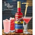 thumbnail image 2 of Torani Strawberry Syrup with Little Squirt Syrup Pump, Glass Bottle 750ml 25.4 Ounces, 2 of 3