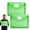 A1#Green, variant on File Folders, Waterproof Thick Leather Folder, Leather Clipboard Folio, Business Padfolio Folder, Folders for Documents, Clear Document Holder, Padfolio Organizer for Work 13.7×10.43 in,A2#E
