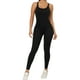 thumbnail image 2 of Mono deportivo sin espalda con cruce en la espalda para mujer Mono de yoga Ropa deportiva Cintura elástica, 2 of 8