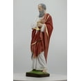 thumbnail image 6 of The Faith Gift Shop Saint Paul Resin Stone Statue-Brown And White 16 Inch Gift of Faith for Friends and Family, 6 of 7