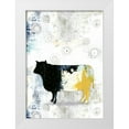 thumbnail image 1 of Ogren, Sarah 11x14 White Modern Wood Framed Museum Art Print Titled - Cow, 1 of 4