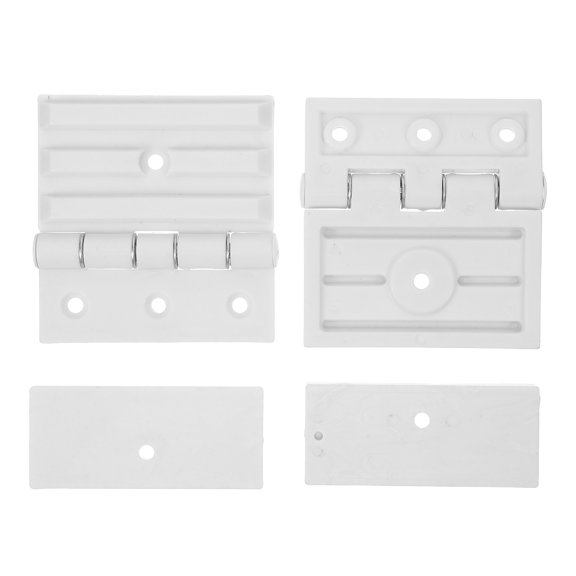 WESIEVYA 2Pcs Durable Sauna Room Door Hinges Replacement Quiet Operation for Bathroom Glass Doors