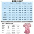 UoCefik Valentines Medical Scrubs for Women 2025 Fall Heart Print