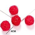 thumbnail image 3 of 2PCS Christmas Cat Toy Rattan Creative Cat Ball Toy Cat Play Toy Kitten Toy, 3 of 10