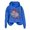 Blue, variant on Lady I Want To Do A Hippo With A Hoodie All The Extra Long Sweatshirt