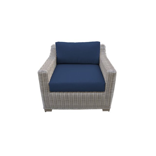 Chaise de Patio en Osier de Club de Côte