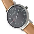 thumbnail image 3 of Simplify SIM6505 The 6500 Leather Band Watch for Unisex, Beige & Black, 3 of 3