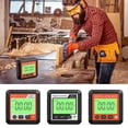 thumbnail image 3 of Inclinomètre, Écran Lcd Dipmètre 4 Unités Commutable 4 * 90° 3en1 Inclinateur Polyvalent 4 * et Écran Dipmètre 4 90° Inclinomètre Lcd Inclinomètre Eryue 3en1 Inc Compteur Lcd 90° Inc Compteur, 3 of 7
