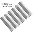 Quickflame's Universal Set of 6 Stainless Steel BBQ Heat Plates for