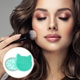 thumbnail image 6 of Unique Bargains 1 Pc Cat Shape Makeup Brush Storage Cleaner Light Green, 6 of 6