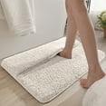 thumbnail image 4 of Soft Thick Bathroom Rug Mat | Non-Slip Water Absorbent Back of Foot Rubbing Mat | Washable Polyester Bath Mat for Shower & Vanity, 4 of 5