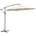 thumbnail image 1 of CoSoTower Φ10 Pieds Parasol Déporté de Luxe Parasol de Marché Extérieur Banane Suspendu Base Croisée Beige, 1 of 7