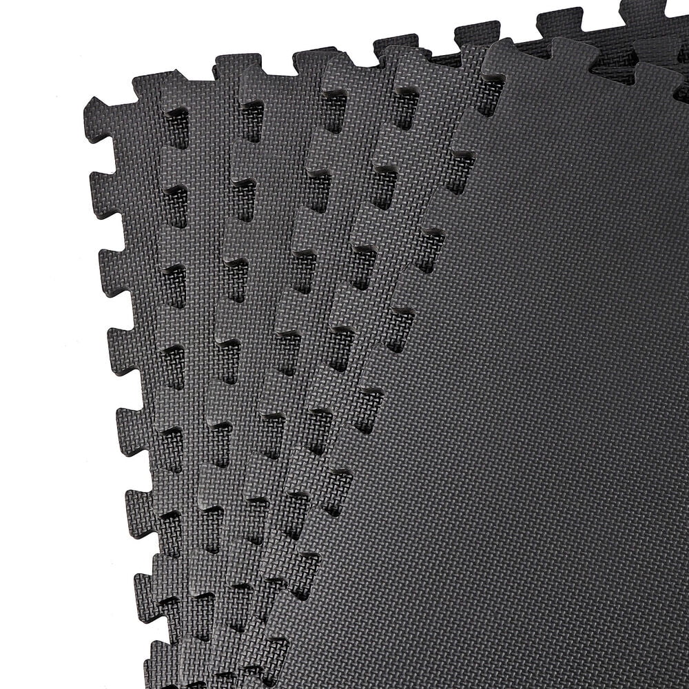 24PCS EVA Foam Mat Interlocking Floor Mat Equipment Mats Durable Yoga Mat Home