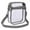 G, variant on Czzoypi PVC Clear Stadium Bag, Transparent Chest Bag for Men Women, Security Approved Crossbody Bag for Concerts Sports Travel